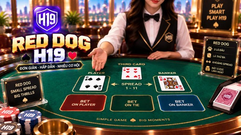 Red Dog H19 – Luật Chơi, Spread & Cách So Bài